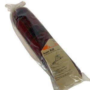 Vintage Dritz Seam Roll For Pressing Long Seams Sleeves Narrow Areas Plaid NEW